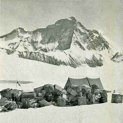 
Makalu West Face From West Col Camp 1961 - No Place for Men book
